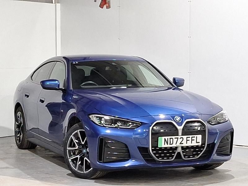 Used BMW i4 M Sport 250 kW (340 HP) 2022 Blue Sedan