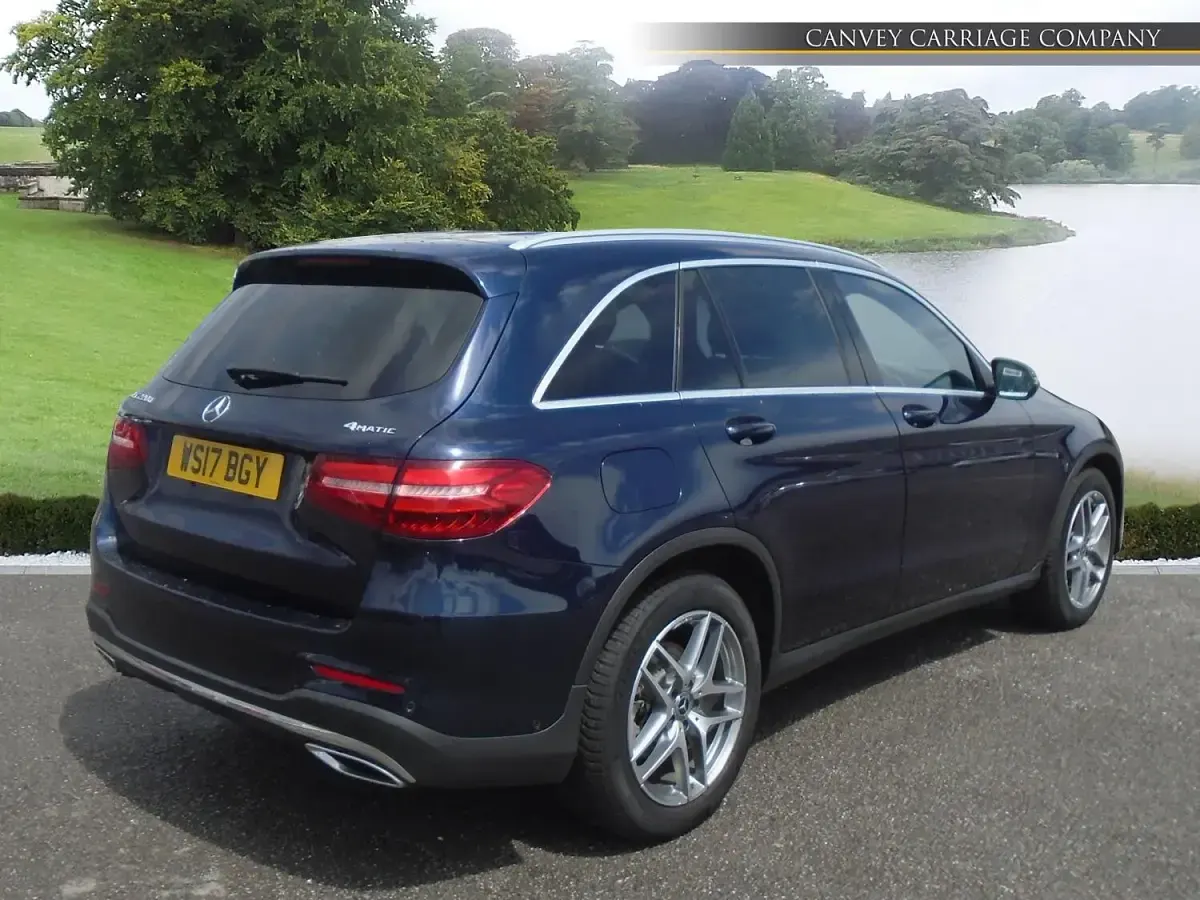 Used Mercedes GLC220 AMG line 2017 Blue SUV