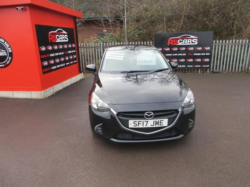 Black Used 2017 Mazda 2 Hatchback | £7,995 (Fair price) - Image 1/4