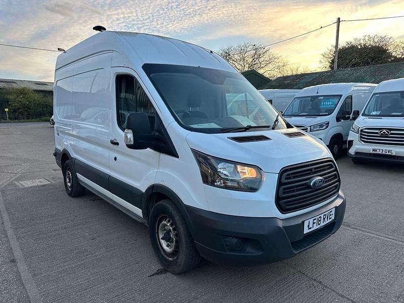 Used Ford Transit 130 HP (95 kW) 2018 White Van