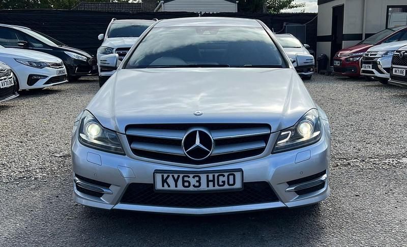Silver Used 2013 Mercedes C180 AMG Coupe | £6,850 (Fair price) - Image 1/4