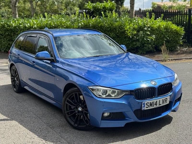 Blue Used 2014 BMW 330 M Sport Estate | £10,500 (Fair price) - Image 1/4