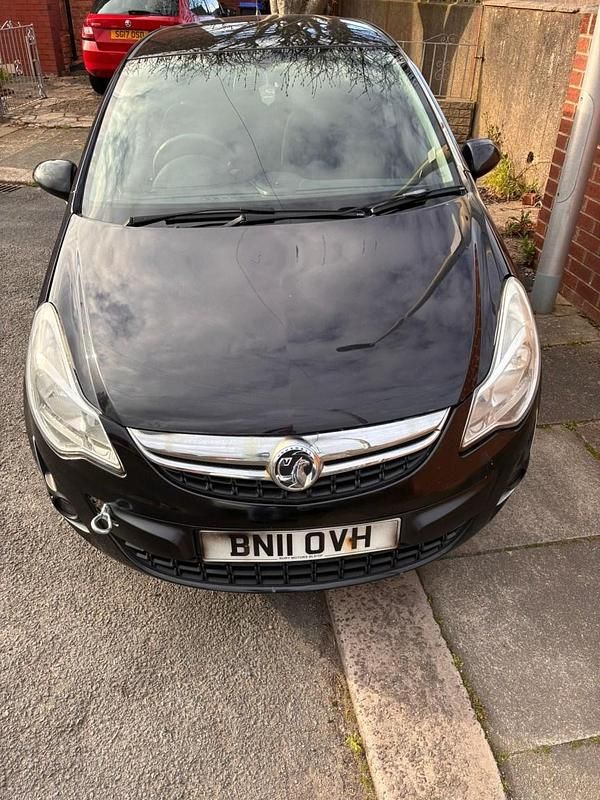 Used Vauxhall Corsa 2011 Black Hatchback