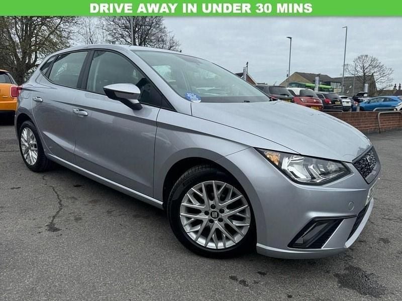 Silver Used 2021 Seat Ibiza SE Technology Hatchback | £8,050 (Good price) - Image 1/4