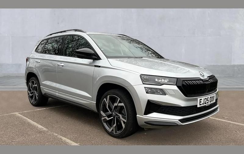 Used Skoda Karoq SportLine 150 HP (110 kW) 2025 Silver SUV