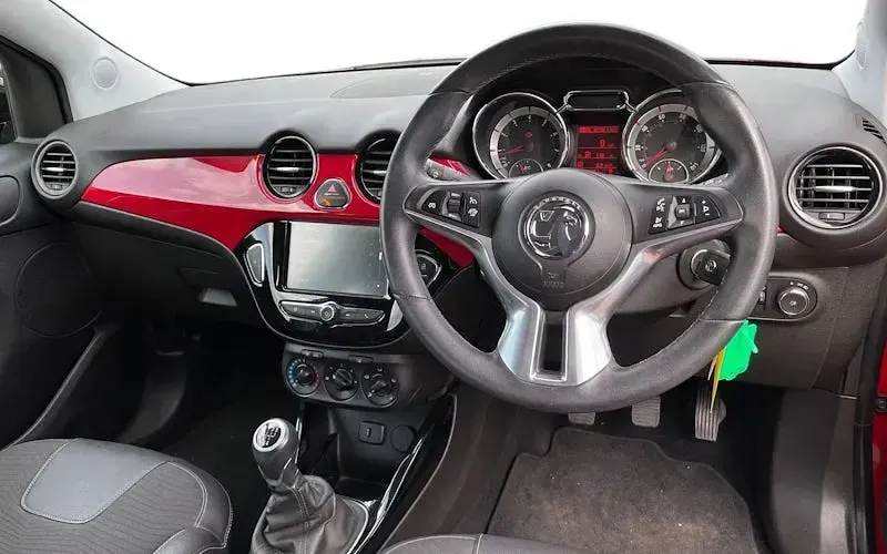 Used Vauxhall Adam 69 HP (50 kW) 2019 Red Hatchback