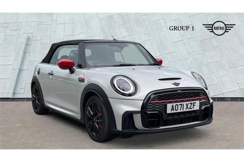 White silver Used 2021 Mini John Cooper Works Cabriolet Cabriolet | £23,995 (Fair price) - Image 1/4