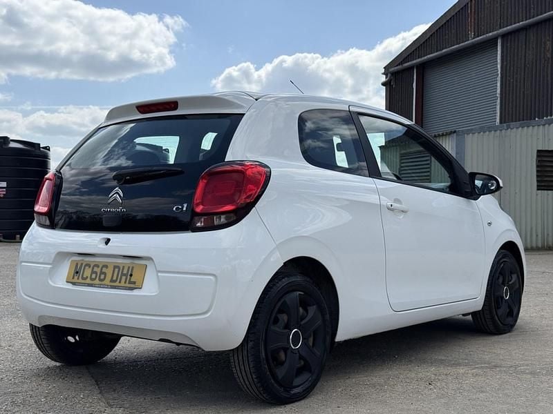 Usado Citroën C1 Feel 68 HP (50 kW) 2017 Branco Citadino