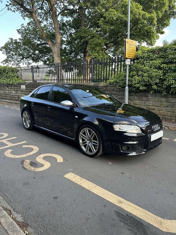 Used Audi RS4 2007 Black Sedan