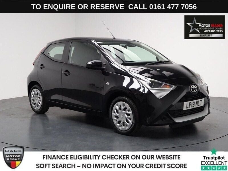 Black Used 2019 Toyota Aygo X-play Hatchback | £6,990 (Good price) - Image 1/3