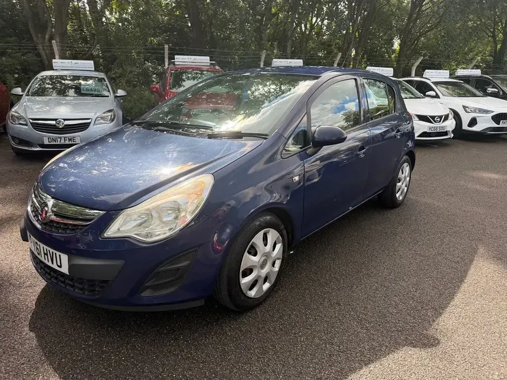 Used Vauxhall Corsa 2012 Blue Hatchback