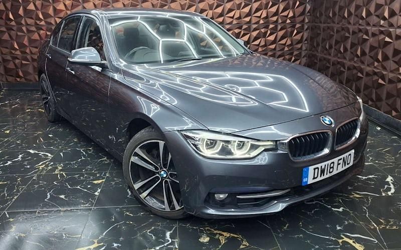 Used BMW 330e Sport Line 252 HP (185 kW) 2018 Grey Sedan