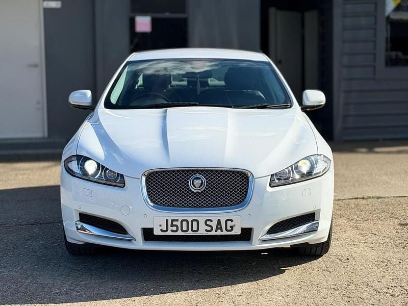 Used Jaguar XF Luxury 2012 White Sedan