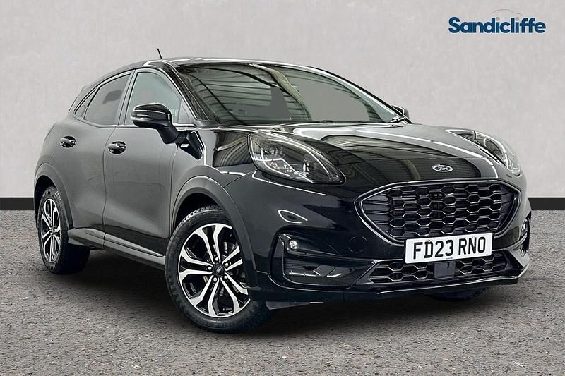 Black Used 2023 Ford Puma Gen-E Hatchback | £15,037 (Fair price) - Image 1/4