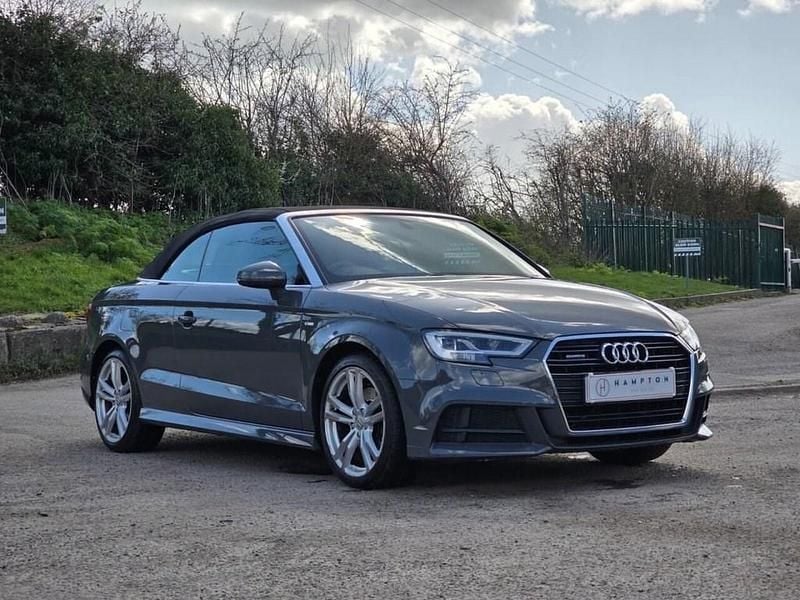 Used Audi A3 Cabriolet S-Line 2016 Grey Cabriolet