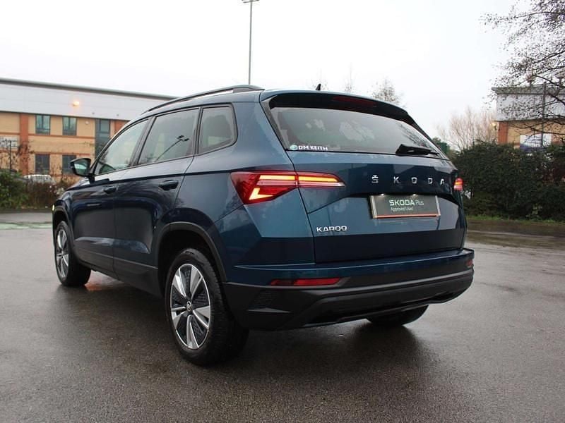 Used Skoda Karoq SE Drive 110 HP (80 kW) 2023 Blue SUV