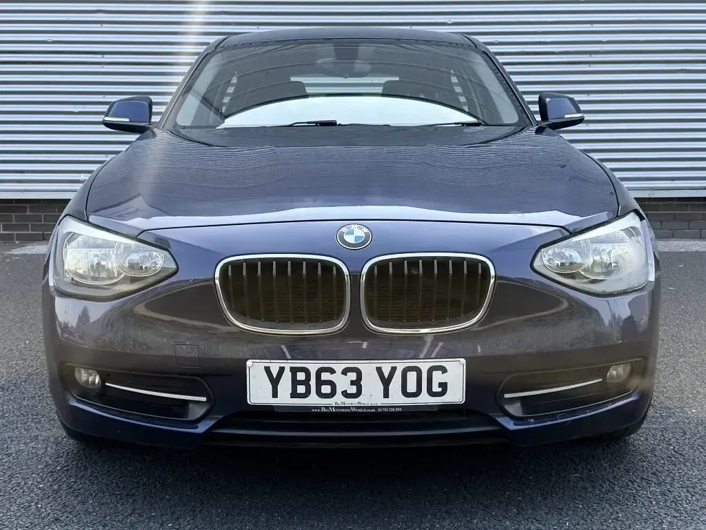 Used BMW 116 Sport Line 2014 Blue Hatchback