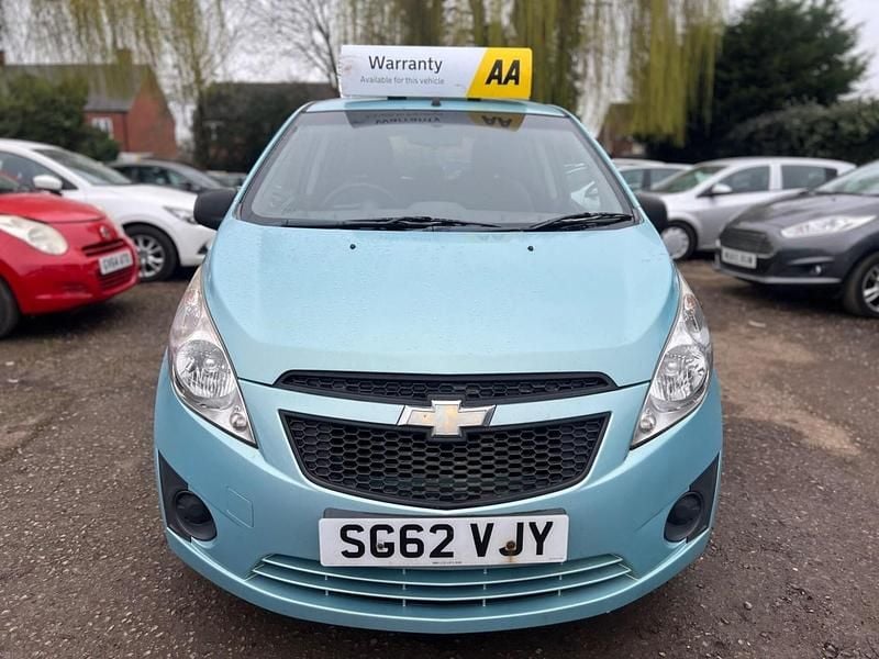 Used Chevrolet Spark 2012 Blue Hatchback