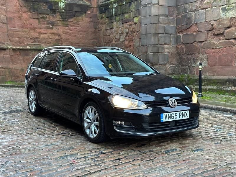 Begagnad VW Golf VII GT 2015 Svart Kombi