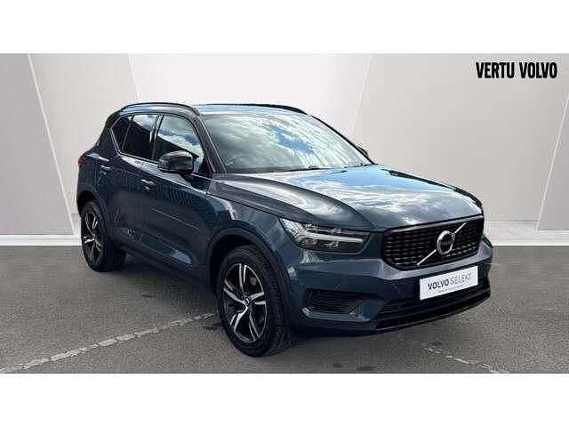 Blue Used 2022 Volvo XC40 R-Design SUV | £23,804 (Fair price) - Image 1/4