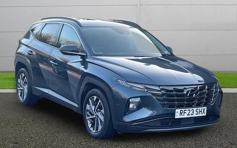 Blue Used 2023 Hyundai Tucson Premium SUV | £20,995 (Fair price) - Image 1/4