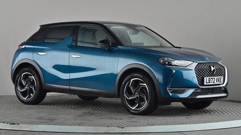 Used DS Automobiles DS3 Rivoli 131 HP (96 kW) 2022 Blue Hatchback
