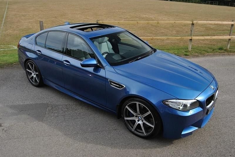 Blue Used 2014 BMW M5 Competition Edition Sedan | £25,990 (Good price) - Image 1/4