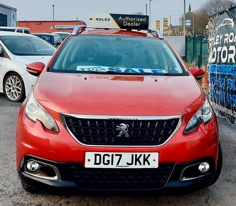 Used Peugeot 2008 Active 2017 Red SUV