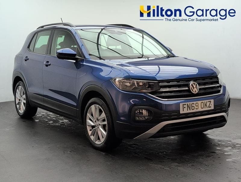 Blue Used 2019 VW T-Cross SE SUV | £12,550 (Good price) - Image 1/4
