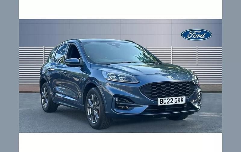 Blue Used 2022 Ford Kuga ST-Line SUV | £19,408 (Fair price) - Image 1/4