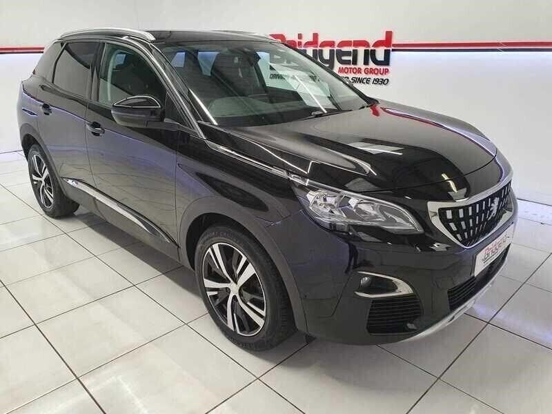 Black Used 2019 Peugeot 3008 Allure Hatchback | £11,399 (Fair price) - Image 1/4