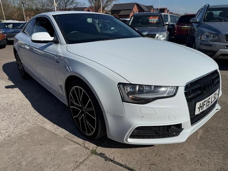 Used Audi A5 177 HP (130 kW) 2015 White Coupe