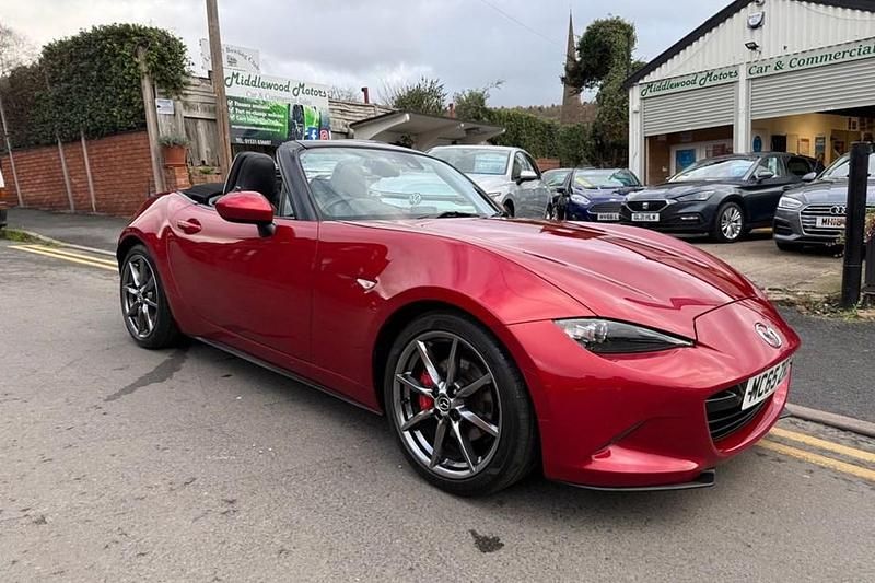 Red Used 2016 Mazda MX5 Inclusive Cabriolet | £14,990 - Image 1/1