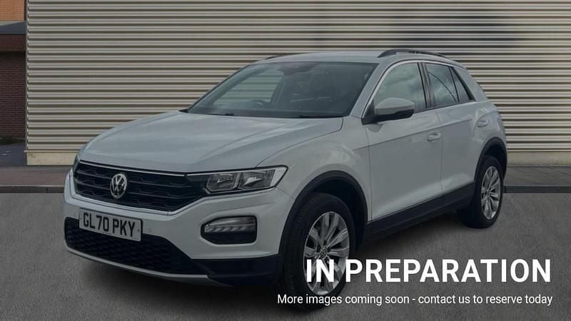 Used VW T-Roc SE 115 HP (84 kW) 2020 Pure white SUV