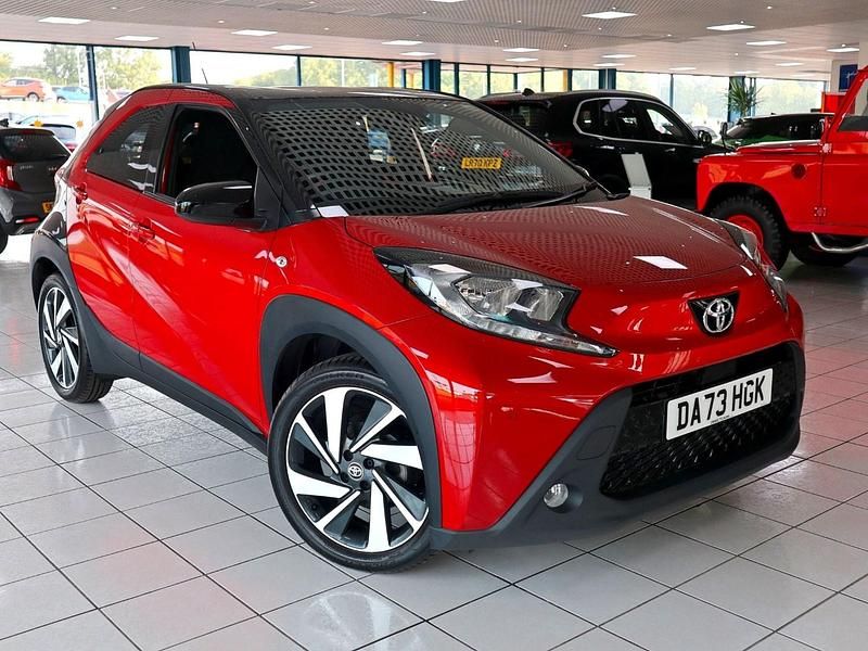 Red Used 2023 Toyota Aygo Hatchback | £13,989 (Fair price) - Image 1/4