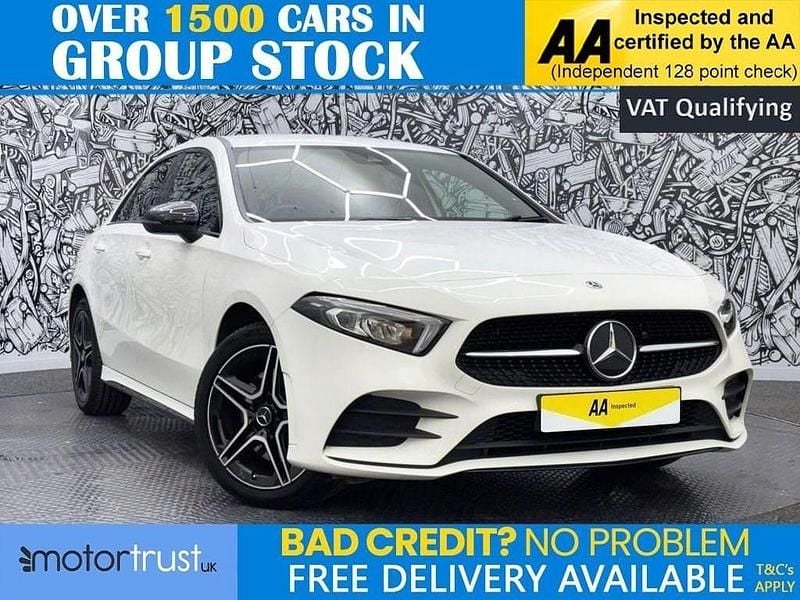 White Used 2022 Mercedes A250 AMG line Sedan | £19,495 (Super price) - Image 1/2