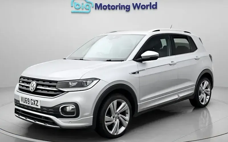 Used VW T-Cross R-line 95 HP (69 kW) 2019 Silver SUV
