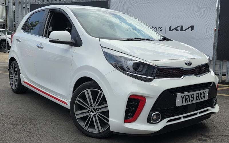 White Used 2019 Kia Picanto GT-Line Hatchback | £12,918 (Expensive) - Image 1/4