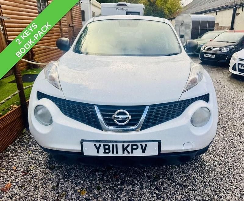 Used Nissan Juke Visia 117 HP (86 kW) 2011 White SUV
