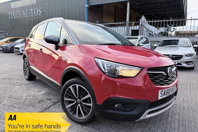 Used Vauxhall Crossland X Elite 130 HP (95 kW) 2018 Red SUV