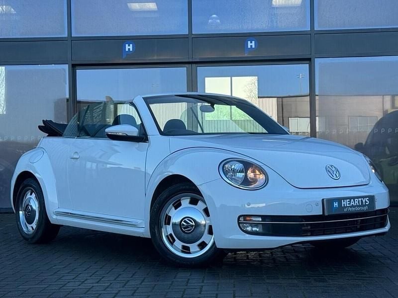 White Used 2015 VW Beetle Design Cabriolet | £8,790 (Good price) - Image 1/3