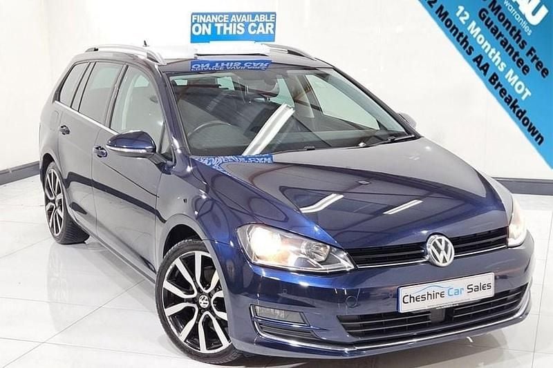 Used VW Golf VII GT 150 HP (110 kW) 2015 Blue Estate