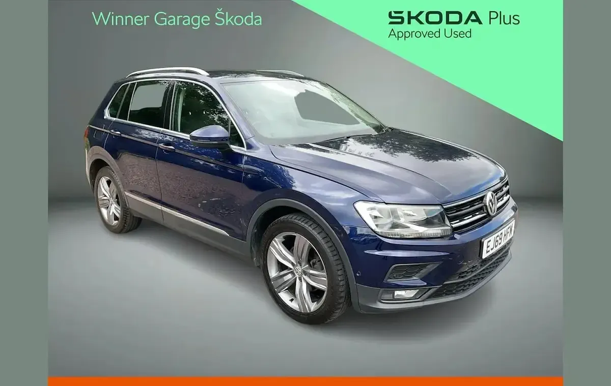 Used VW Tiguan Match 150 HP (110 kW) 2020 Blue SUV