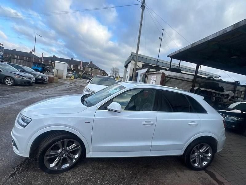 Used Audi Q3 S-Line 177 HP (130 kW) 2014 White SUV