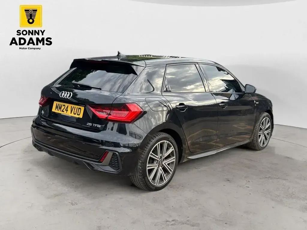Used Audi A1 Sportback S-Line 95 HP (69 kW) 2024 Black Hatchback