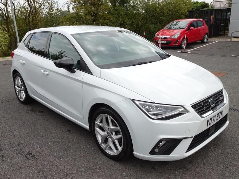 White Used 2021 Seat Ibiza FR Hatchback | £12,550 (Good price) - Image 1/4