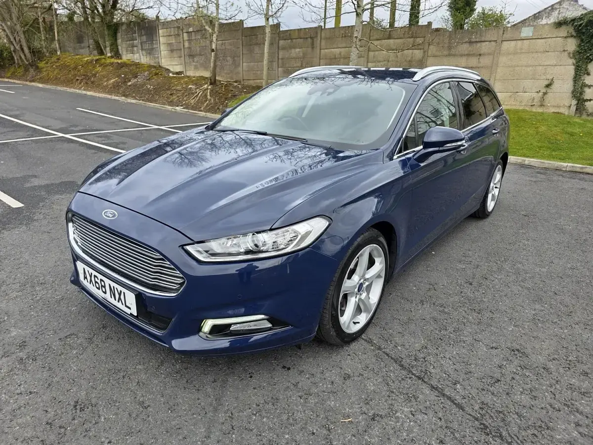 Used Ford Mondeo Titanium 150 HP (110 kW) 2018 Blue Estate