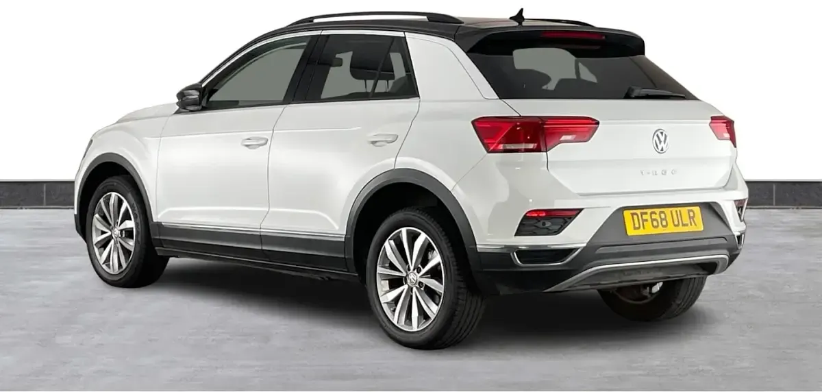 Used VW T-Roc Design 115 HP (84 kW) 2019 White SUV