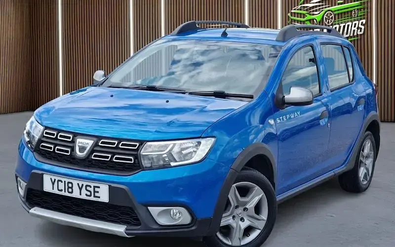 Used Dacia Sandero Ambiance 90 HP (66 kW) 2018 Blue Hatchback