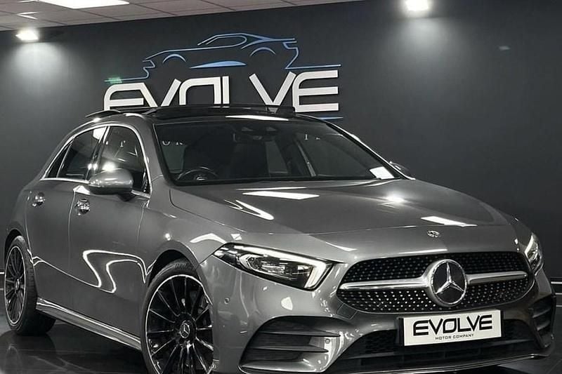 Grey Used 2018 Mercedes A250 AMG line Hatchback | £17,495 (Fair price) - Image 1/1